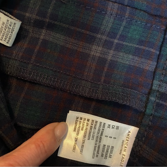 AERIE School Girl Fall Plaid Skirt - Picture 4 of 6